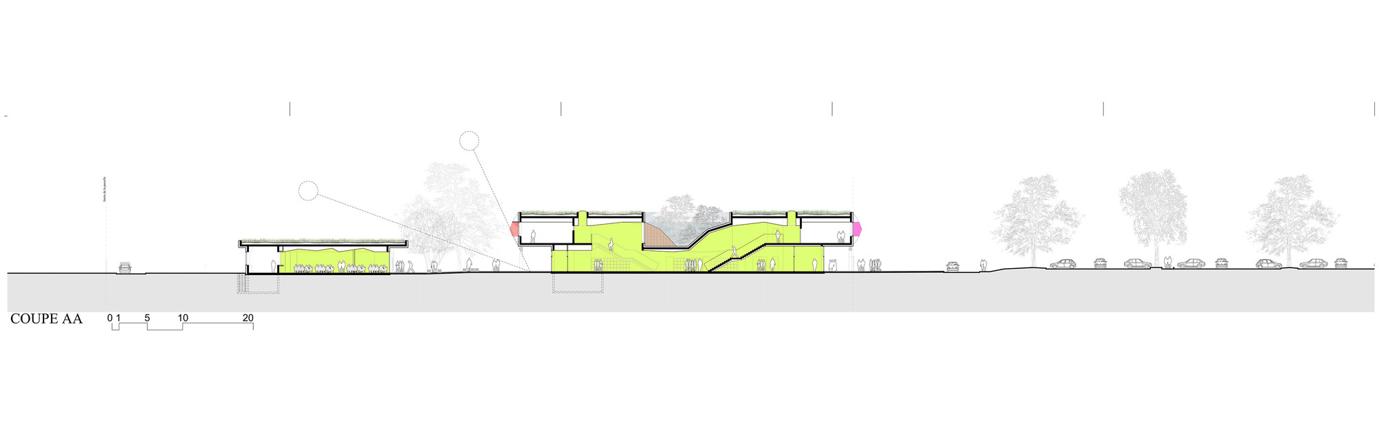 安茹布列塔尼中学教育建筑-1