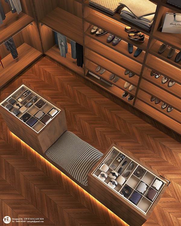 男士衣橱室内设计-8