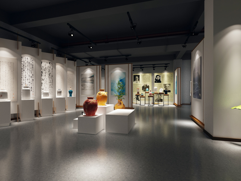 地下室陶瓷艺术展厅设计-7
