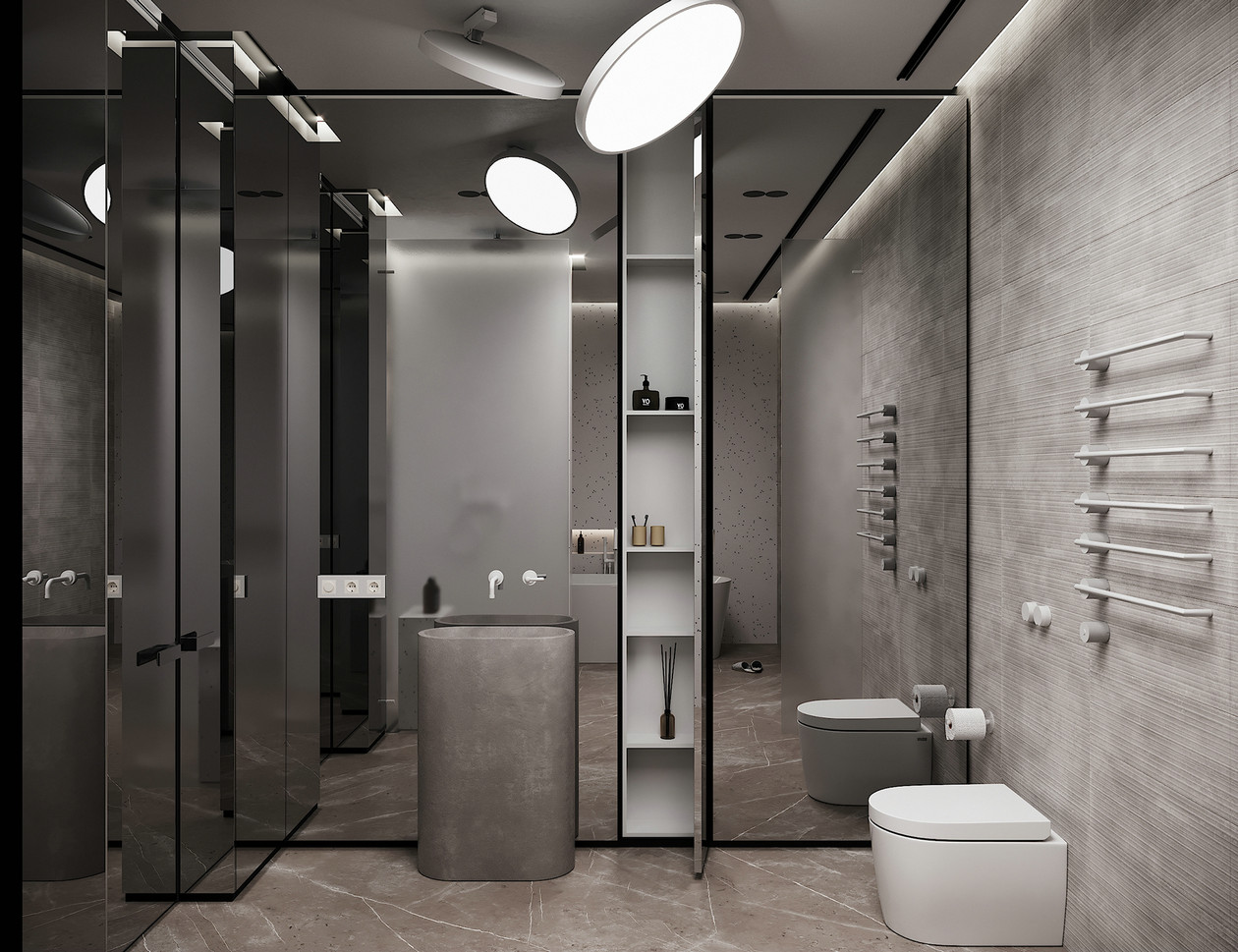 中性色系空间设计-17