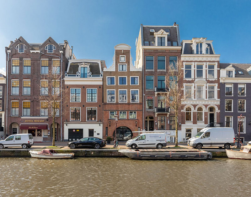 阿姆斯特丹 17 世纪独特运河房里的时尚斯堪的纳维亚公寓-2