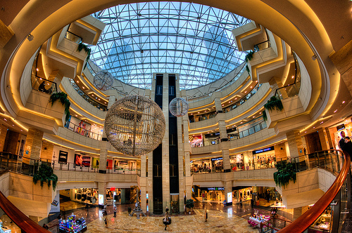 莫斯科城市购物中心灯光设计-9