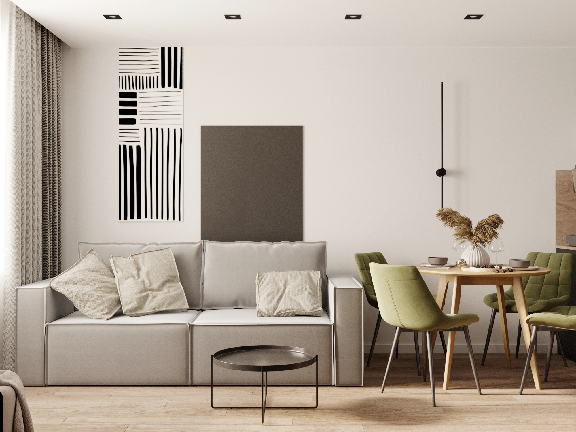 Дизайн проект квартиры под сдачу в аренду-16