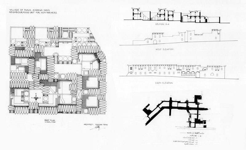 New Baris沙漠建筑项目丨埃及丨Hassan Fathy-44