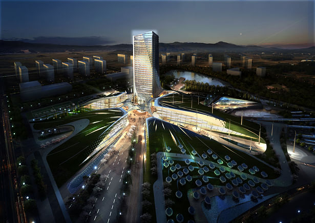 韩国电力公司新办公楼方案丨Haeahn Architecture（H Architecture）-0