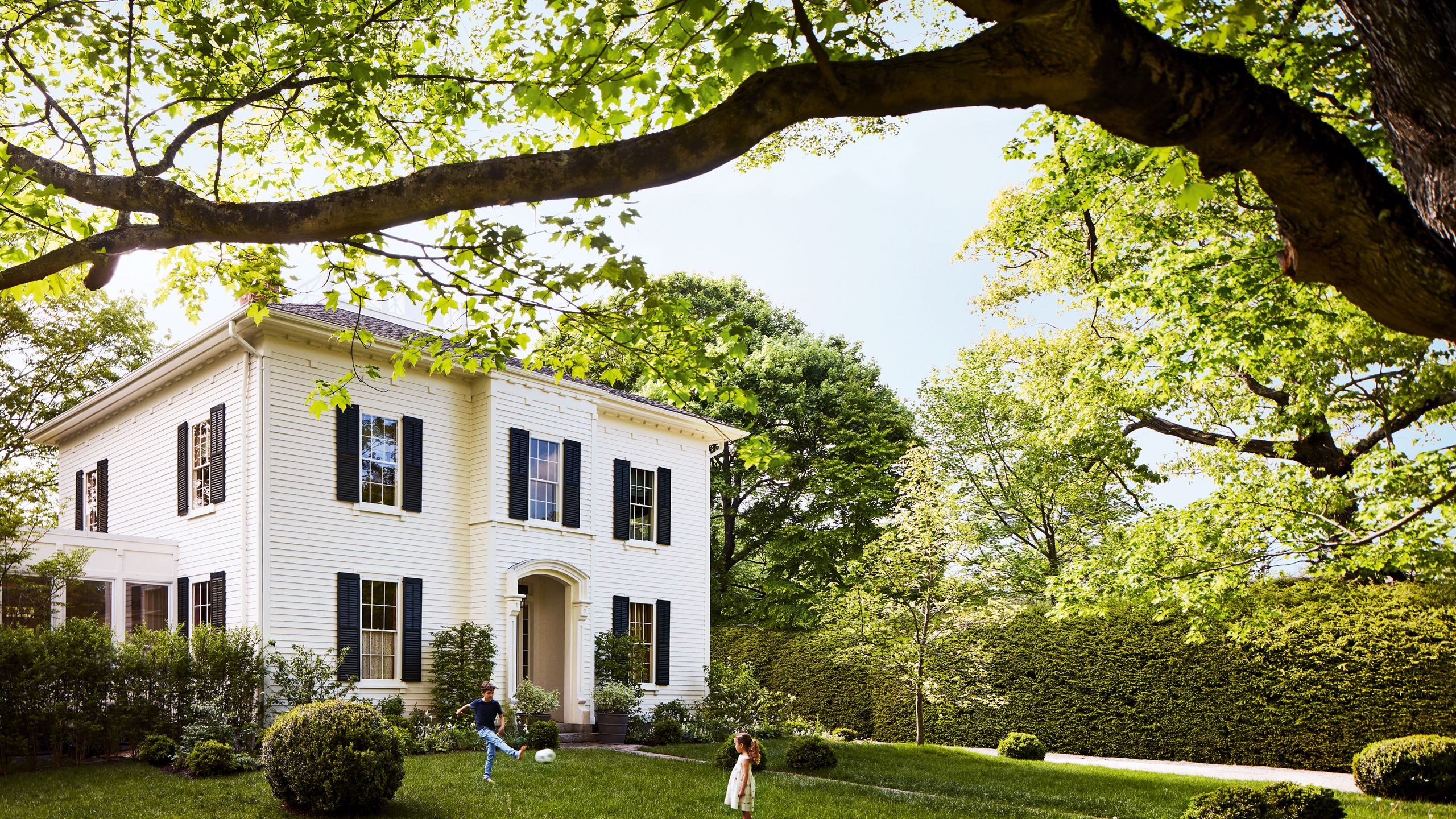 将康涅狄格州旧牧师住宅改造成新英格兰风格住宅丨美国康涅狄格丨Giancarlo Valle及其团队-2