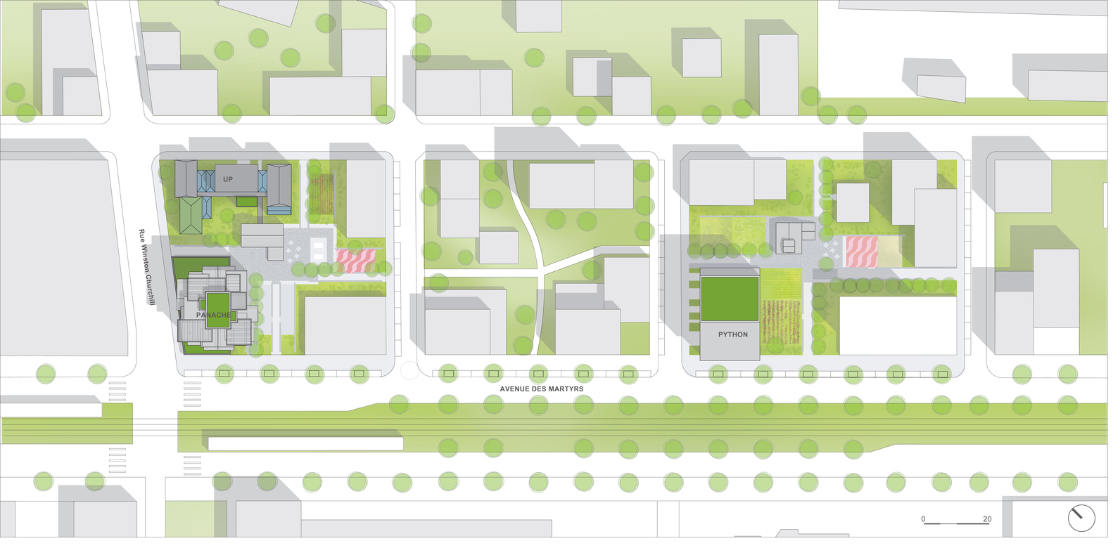 绿云之上的创新垂直公平住宅-57