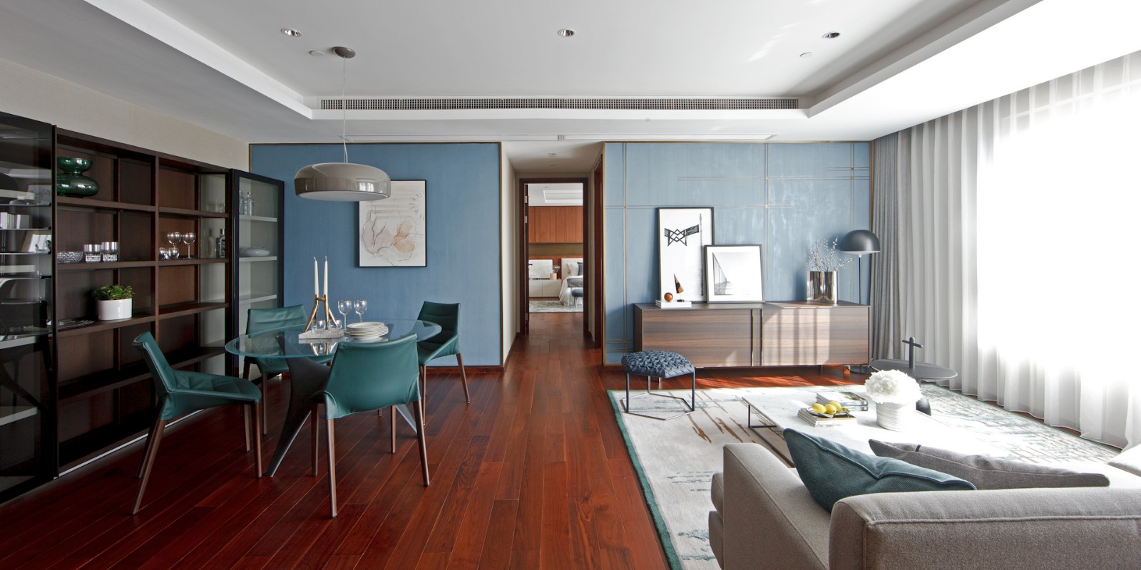 杭州嘉里中心逸庐样板间 | 诠释空间的艺术-8