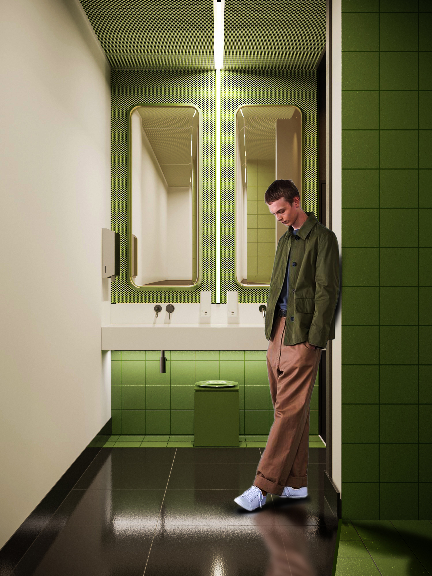 Yerevan Mall Kinopark公共厕所丨亚美尼亚丨Archangel Architects-8