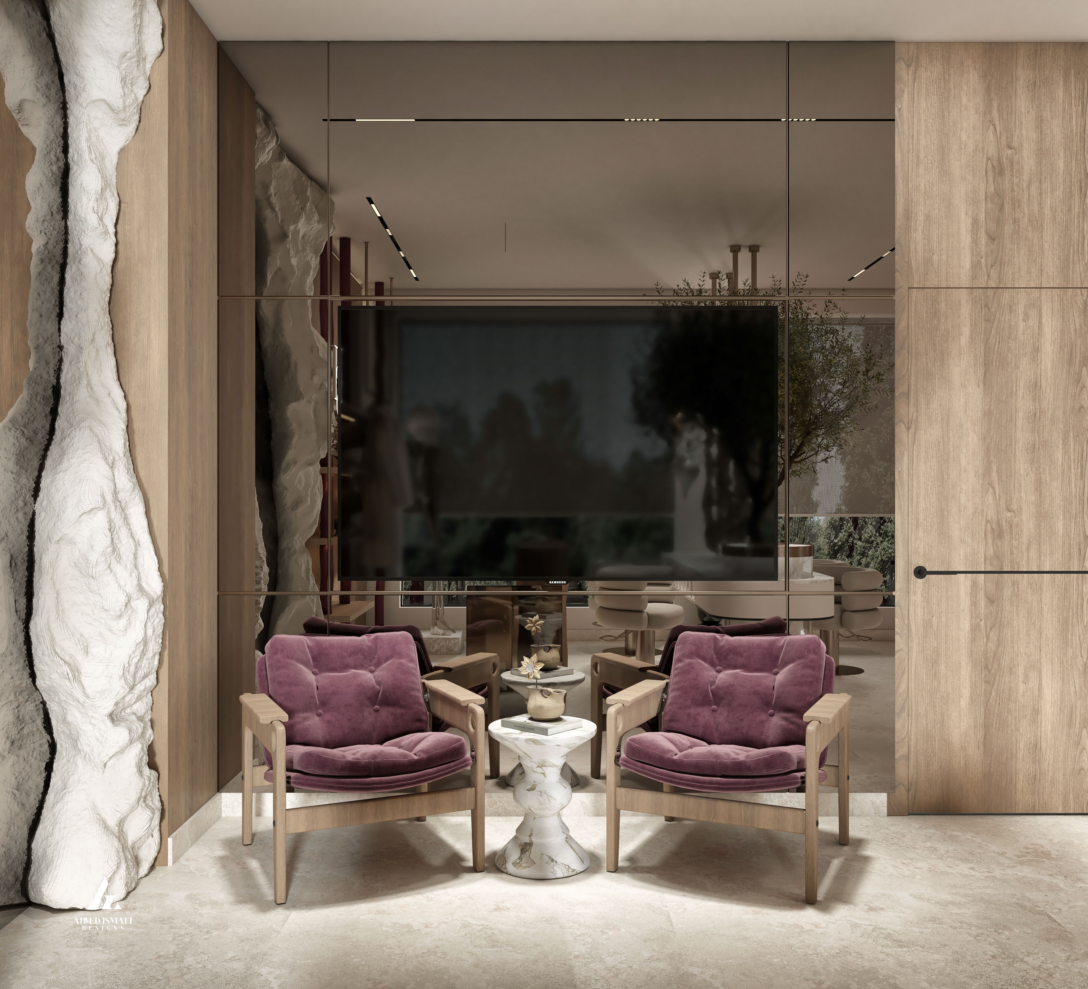 豪华现代美容院设计丨@ahmedismail_designs-6