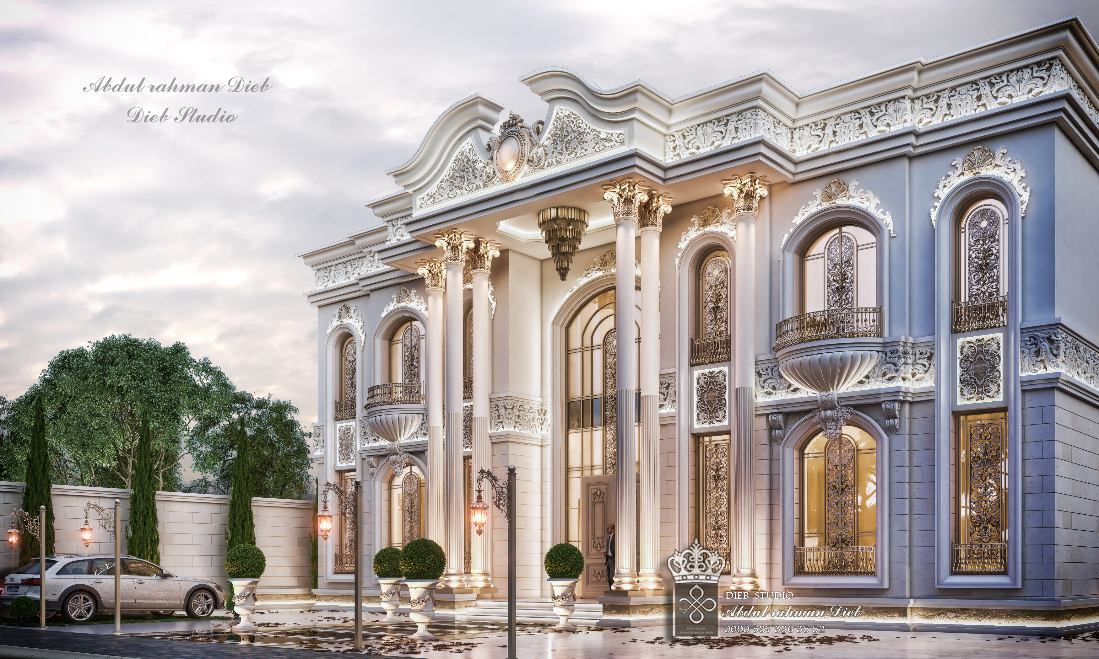 奢华经典风格宫殿丨ABDULRAHMAN DIEB-5