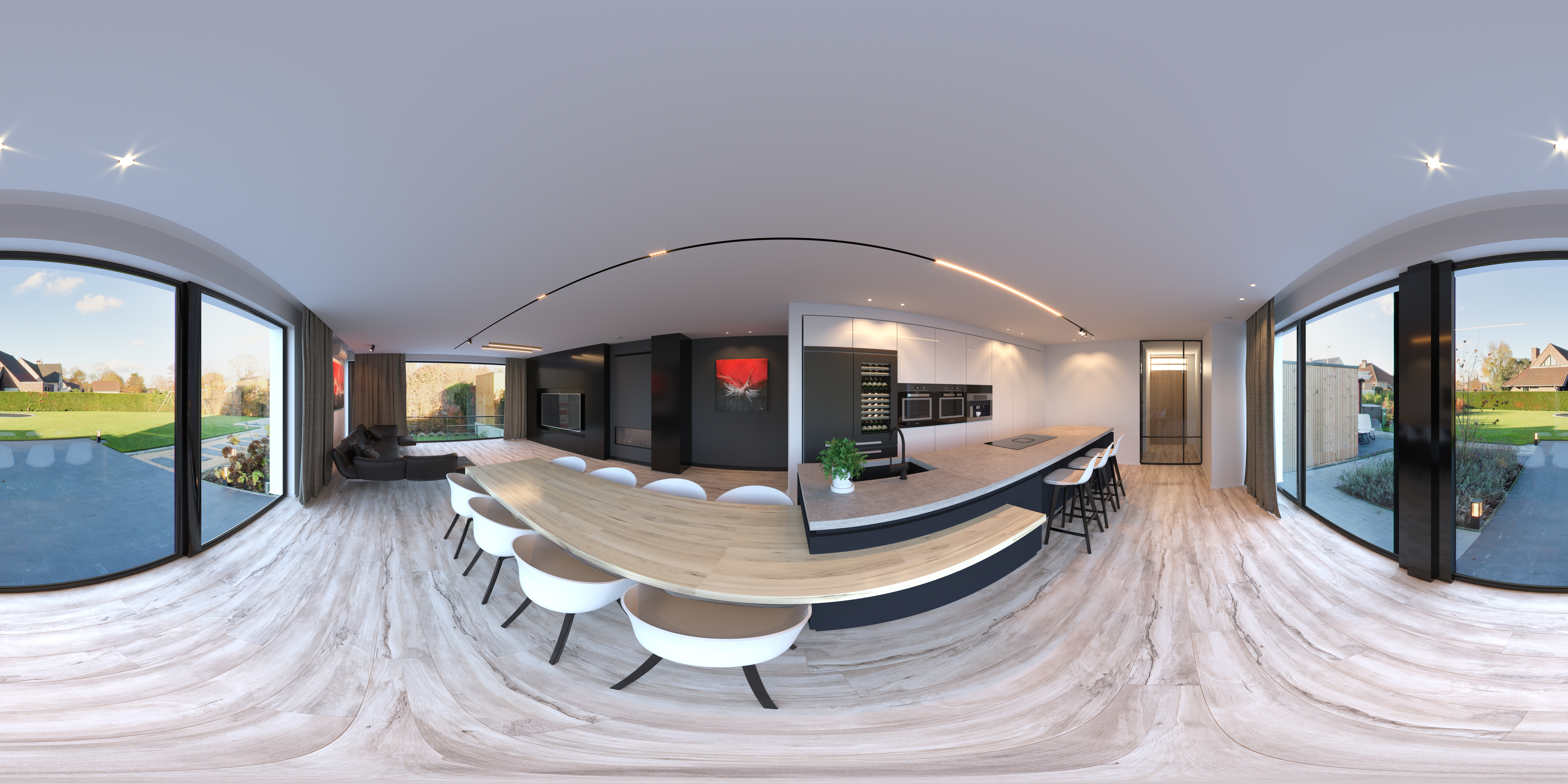 Integration of 3d building into existing 360 panoramas-4