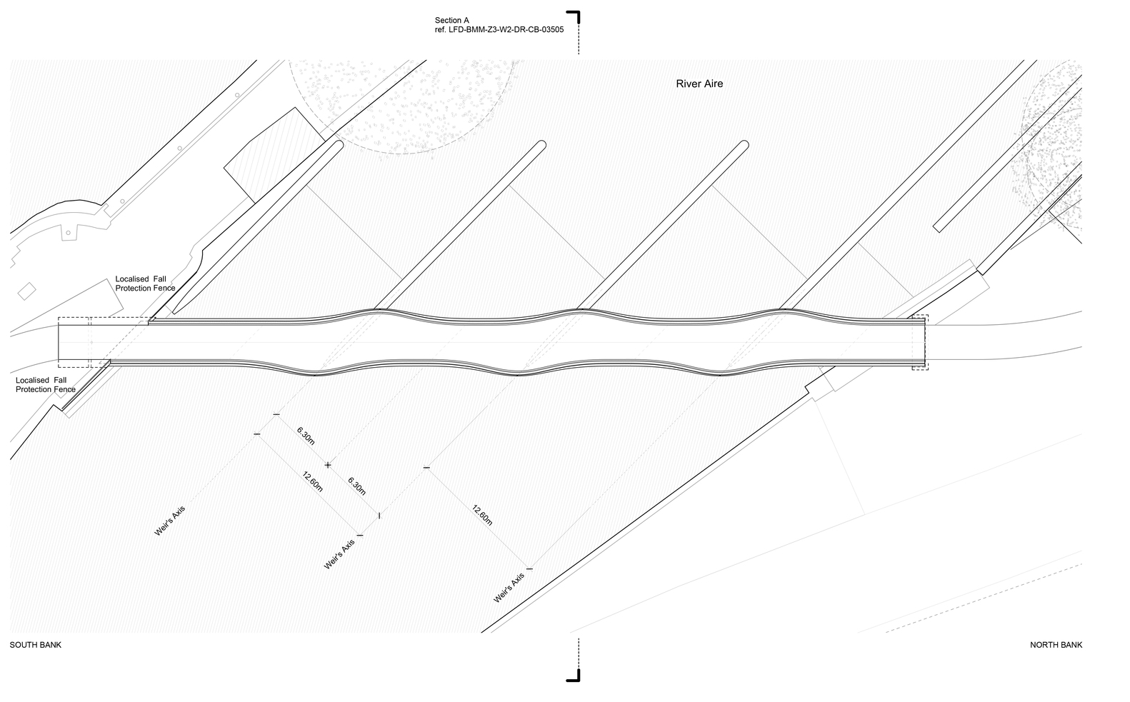 Knostrop Weir Foot - Cycle Bridge  Knight Architects-42
