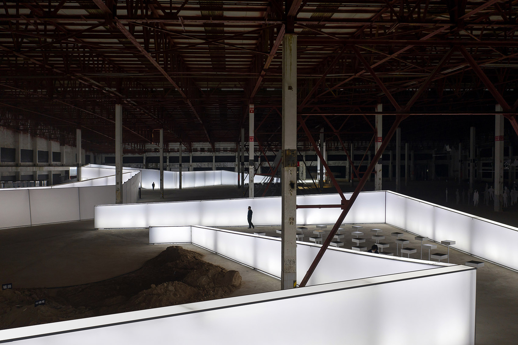 折叠时光线 & 2019 深港双城双年展龙岗分展场设计丨中国深圳丨一树建筑工作室-2