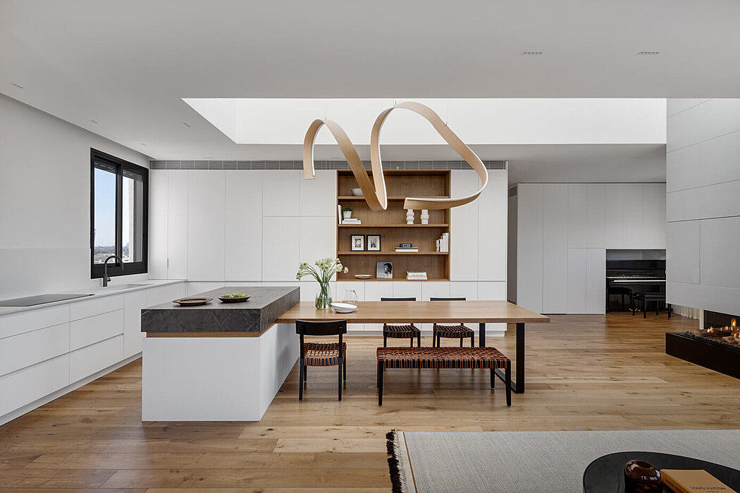 Layers of Light 当代复式公寓丨以色列丨Noa Kuperman-3