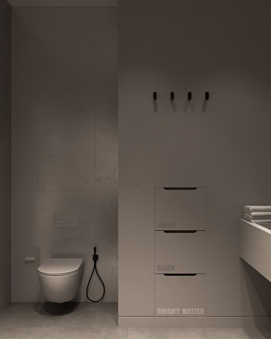 小型公寓室内设计丨阿联酋迪拜丨CGI-40