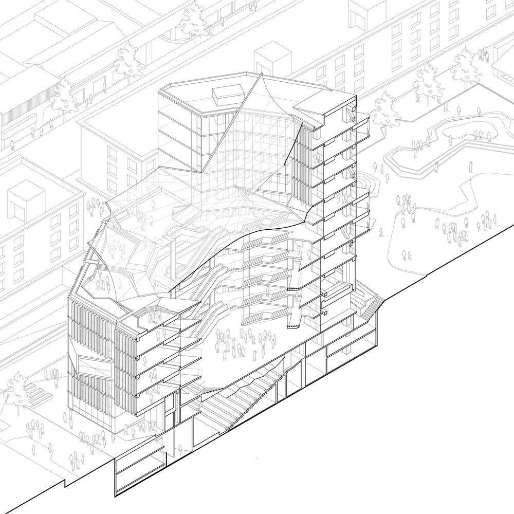 智利圣地亚哥大学商学院建筑设计丨Marsino Arquitectura-49