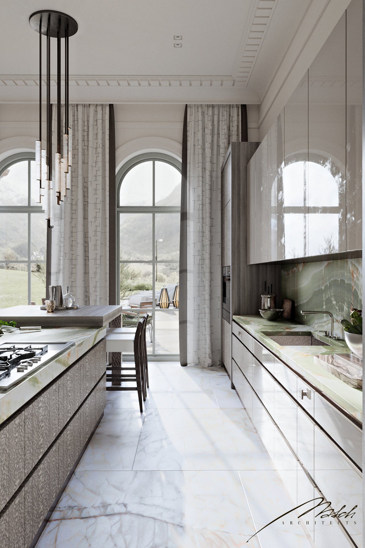 麦迪逊公园小区住宅,尼科利诺小区住宅丨MATCH Architects-23