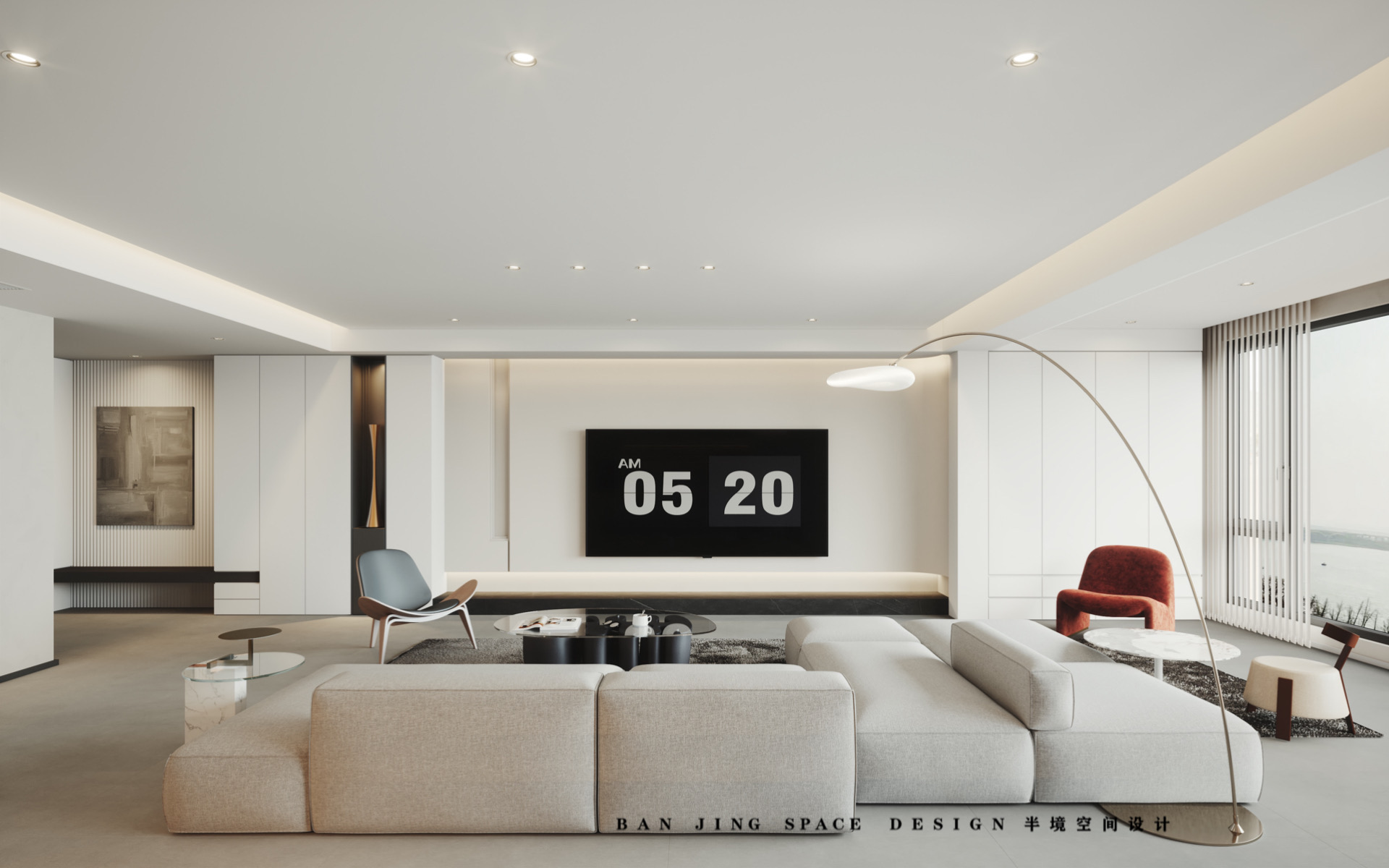 江山悦（精装改造）丨半境空间设计-5