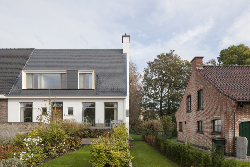比利时 Kortrijk 住宅改造丨Luchtschip Architectuur-12