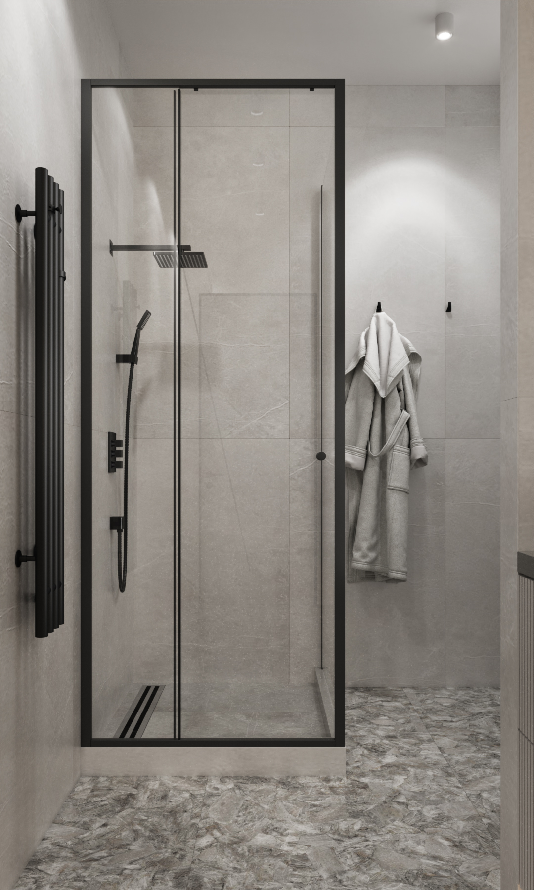 3D визуализация 3х санузлов-1