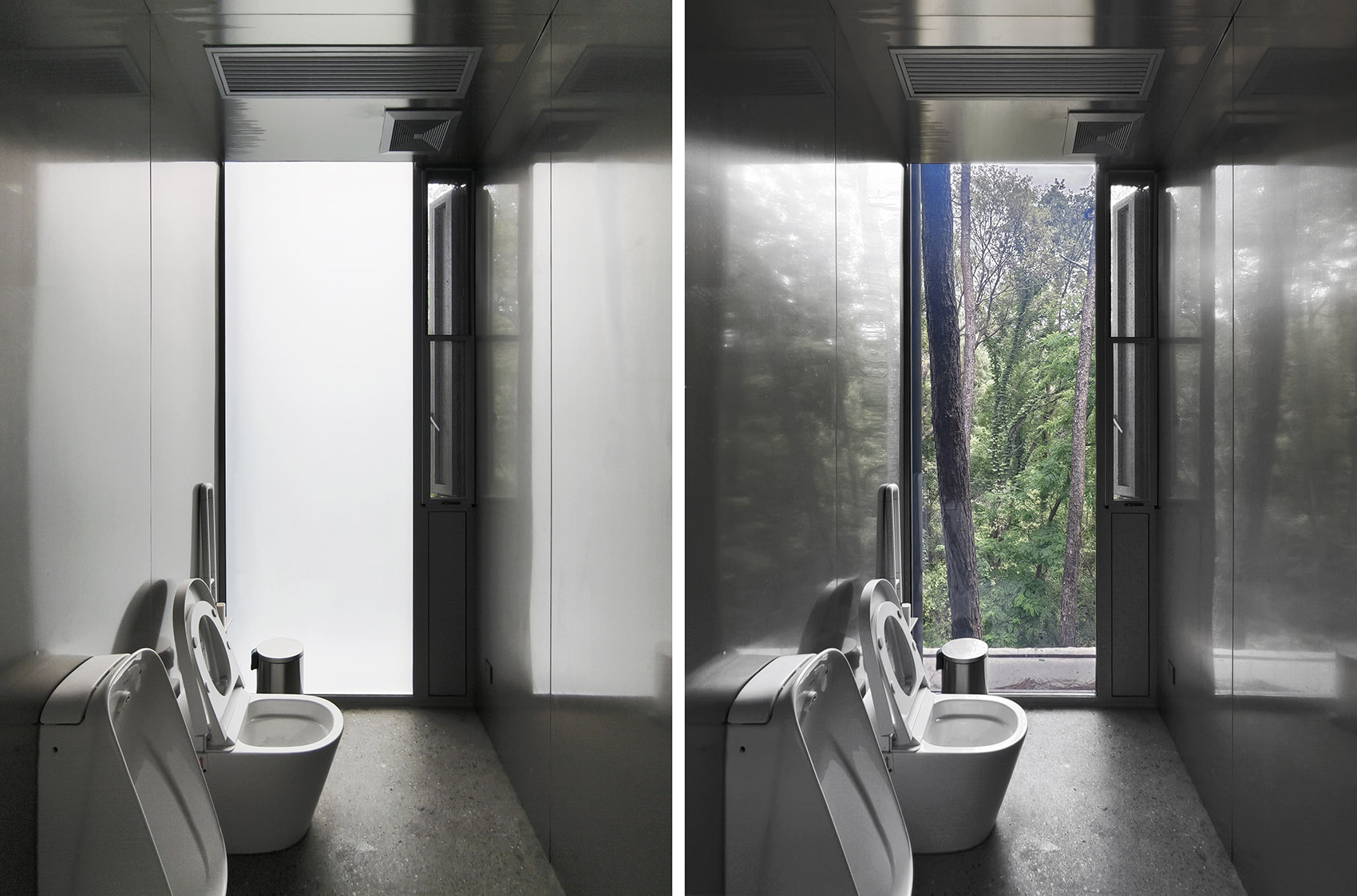 谷里的窗,树上的云,南京四方艺术湖区公共卫生间丨中国南京丨南京大学建筑规划设计研究院有限公司 物物建筑-62