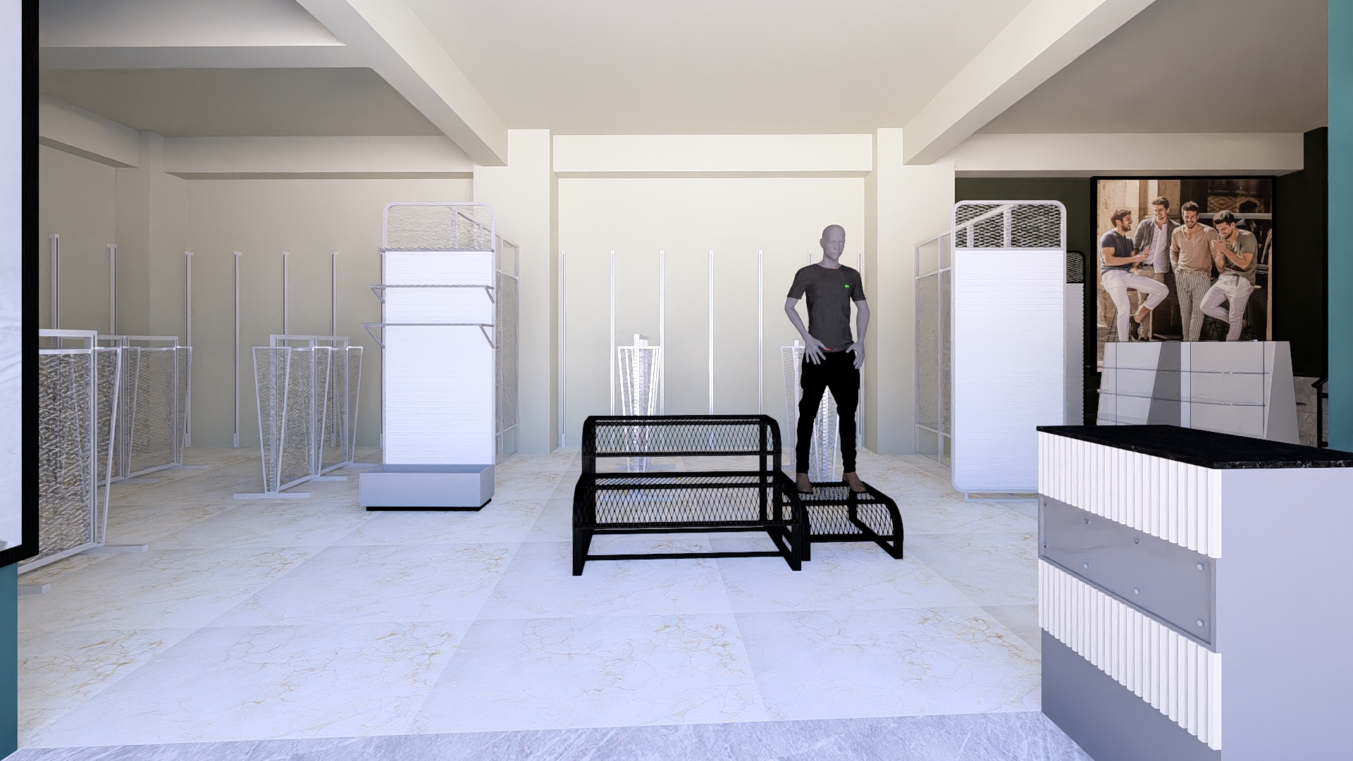 Clothing shop design-3