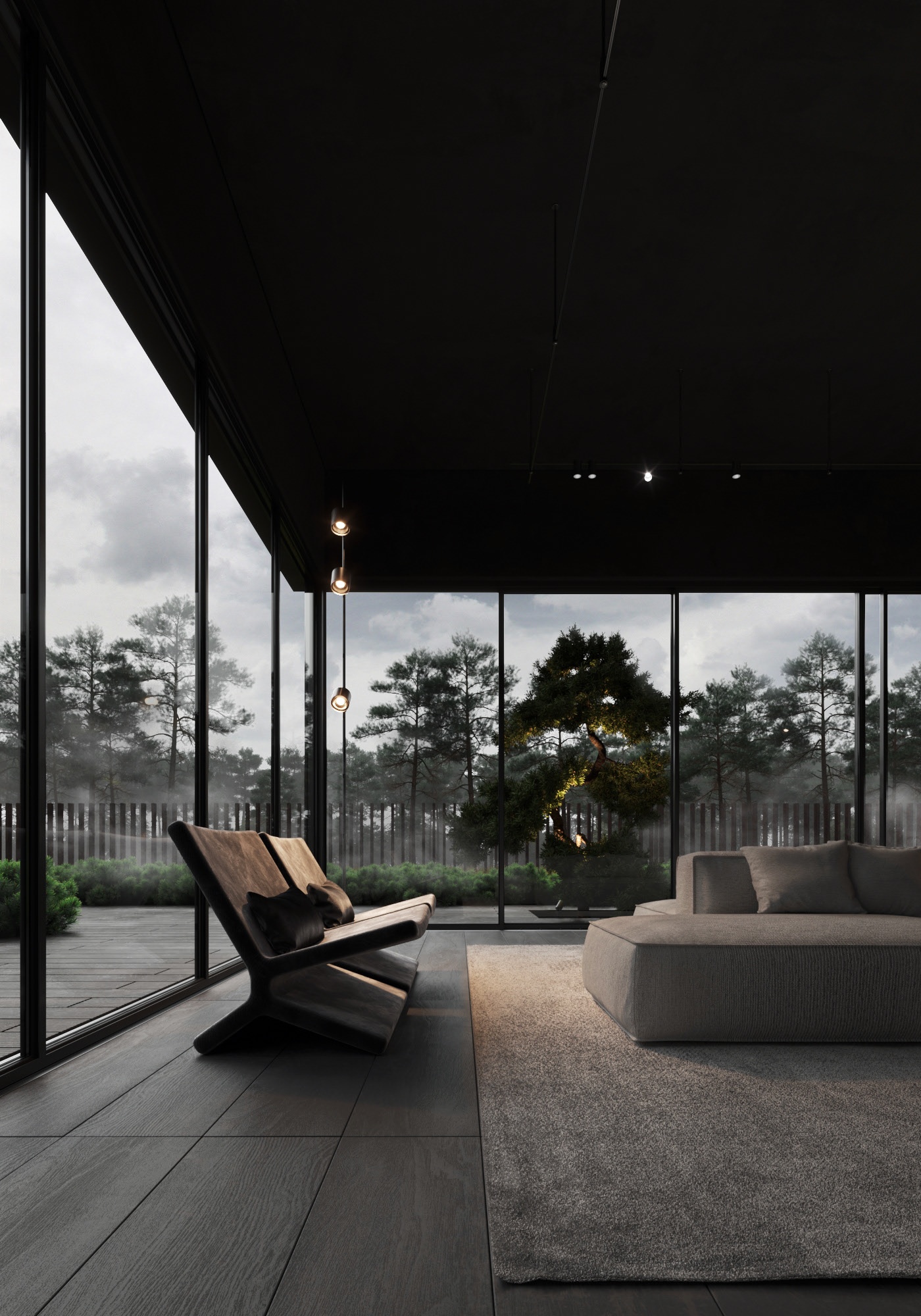 高级黑独立豪宅 ： ELKY｜Mikhail Bykov-7