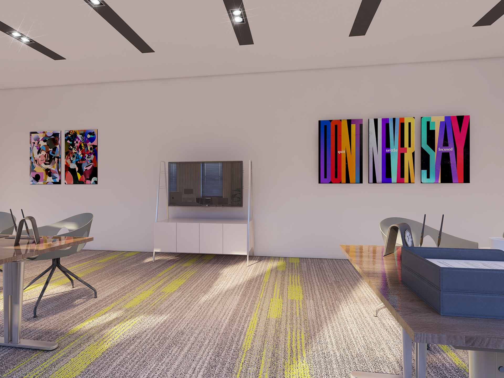 TDW办公室及仓库内部空间
 
注：由于不清楚TDW代表的具体内容，这里按保留处理如果TDW有特定含义且你能给出相关信息，可替换成准确内容 丨UruguayFlorida-42