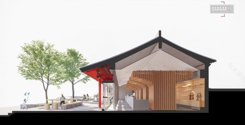 榆林古城南门工贸院改造丨中国榆林丨土木石建筑-85