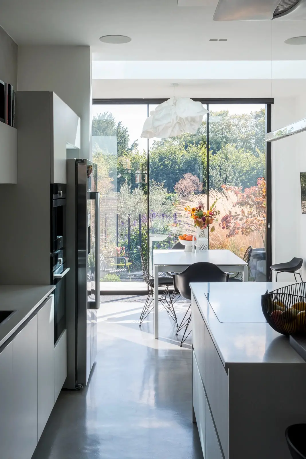 伦敦附近维多利亚式住宅的现代改造-10