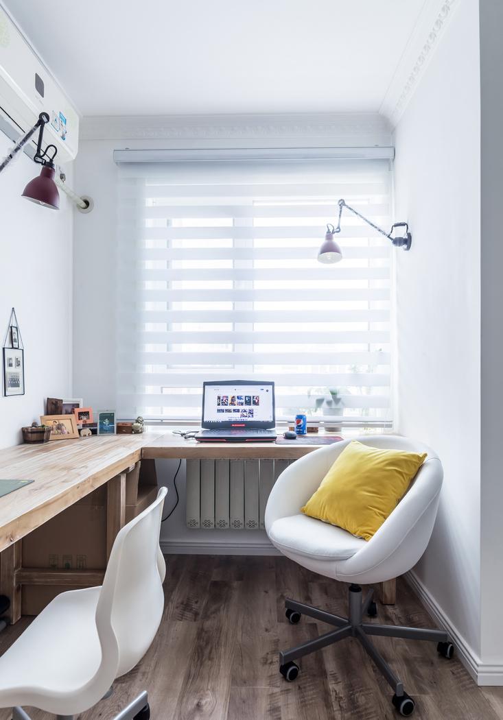 合肥迷屋设计丨公寓丨北京两居室,四白到顶,其他全靠软装!-59