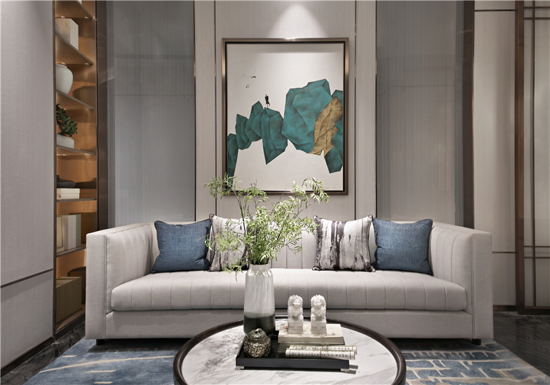 净水云端 | 优雅东方美学融入销售中心设计-102