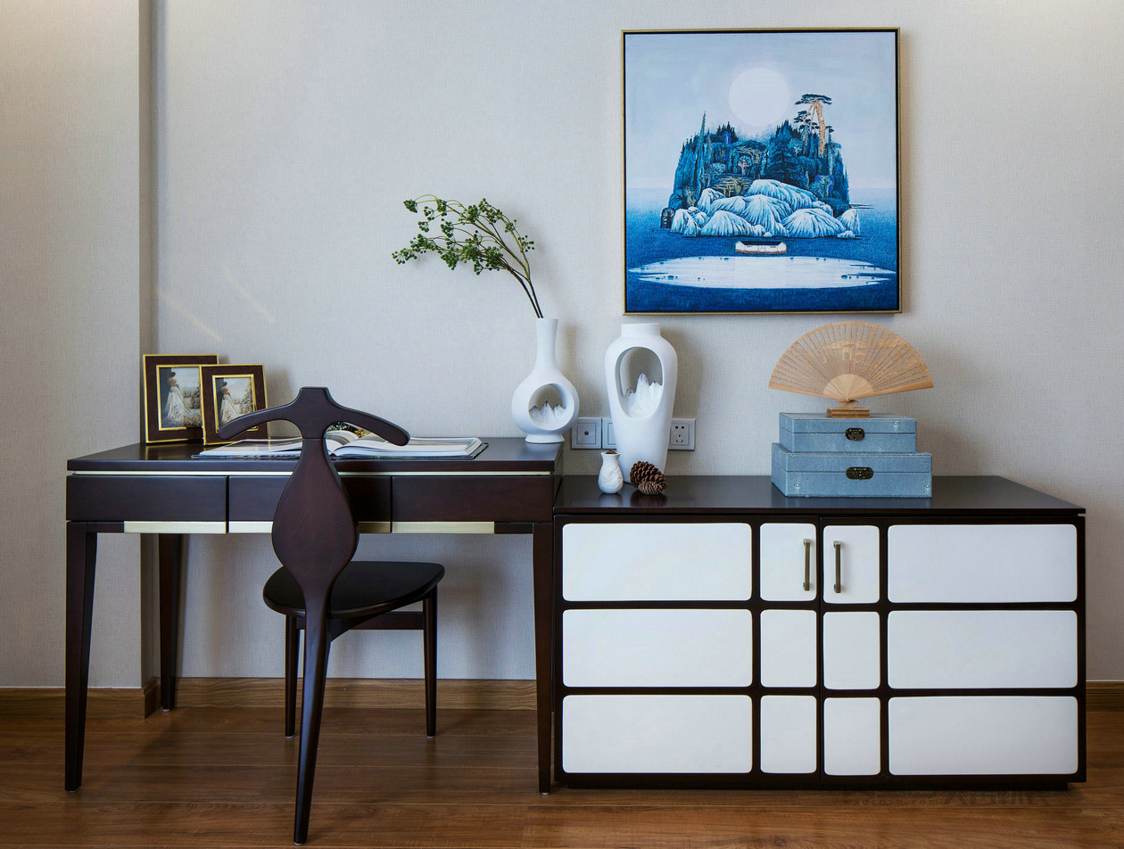 WSD · 吴舍软装 | 韶关永乐城 · 新中式样板房-18