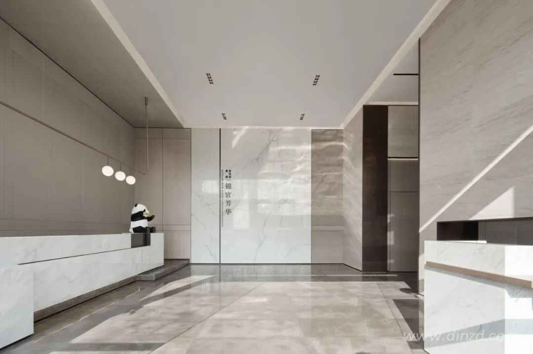 成都奥园锦官芳华销售中心 | 竹影熊猫，演绎城市气质-11