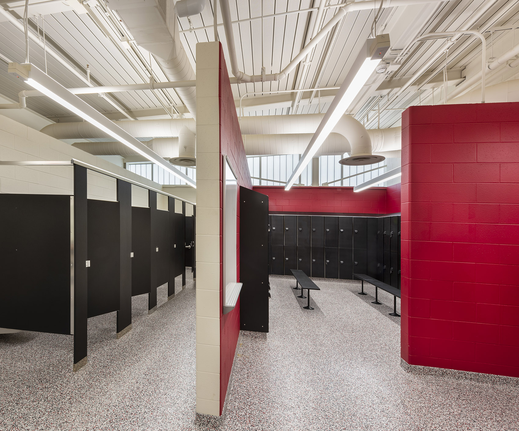 美国Jefferson高中游泳馆-27