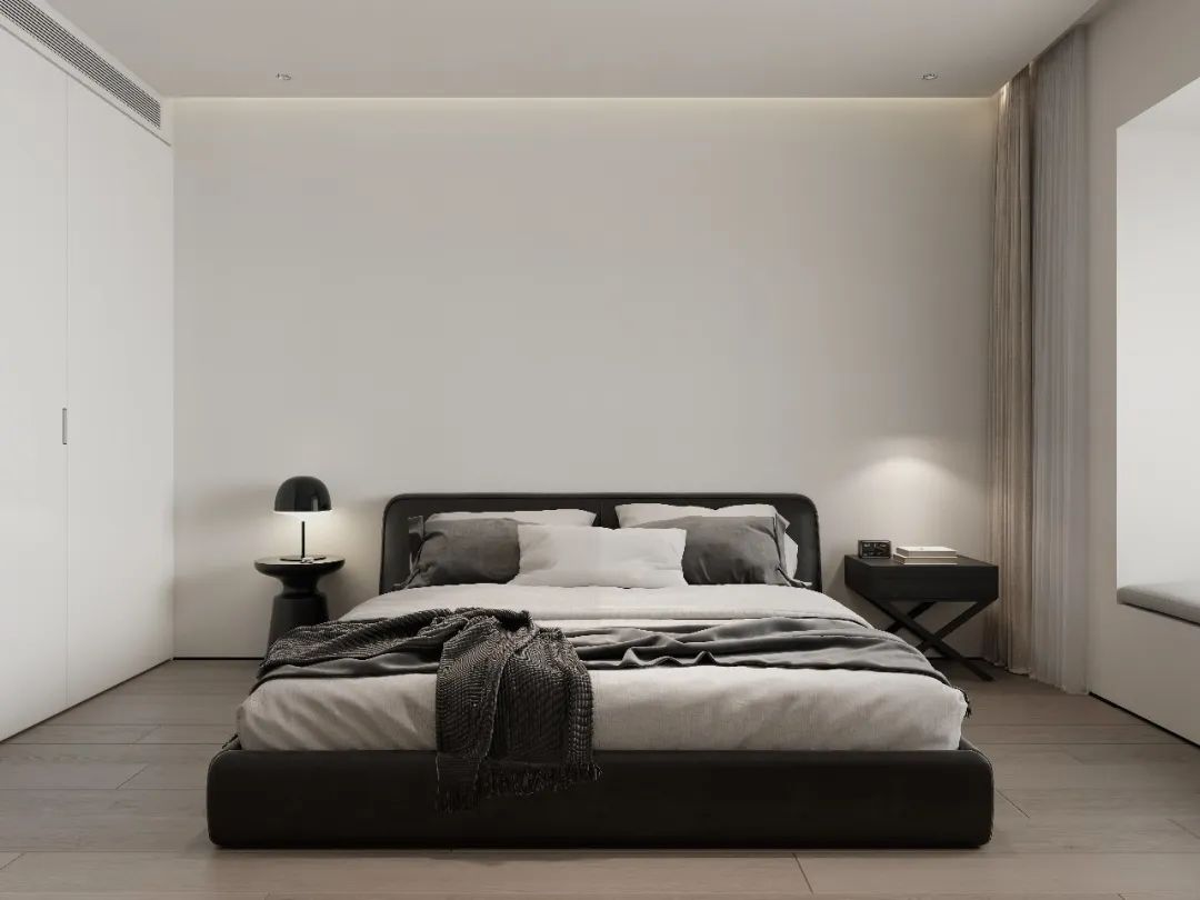 金海国际 · 96m²极简黑白灰家居设计丨中国北京丨梁筑空间设计-31