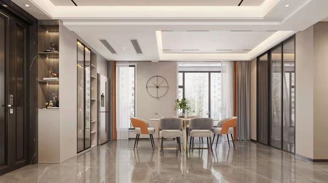 现代风格三室 152㎡ 爱上每一个在家的日子-1