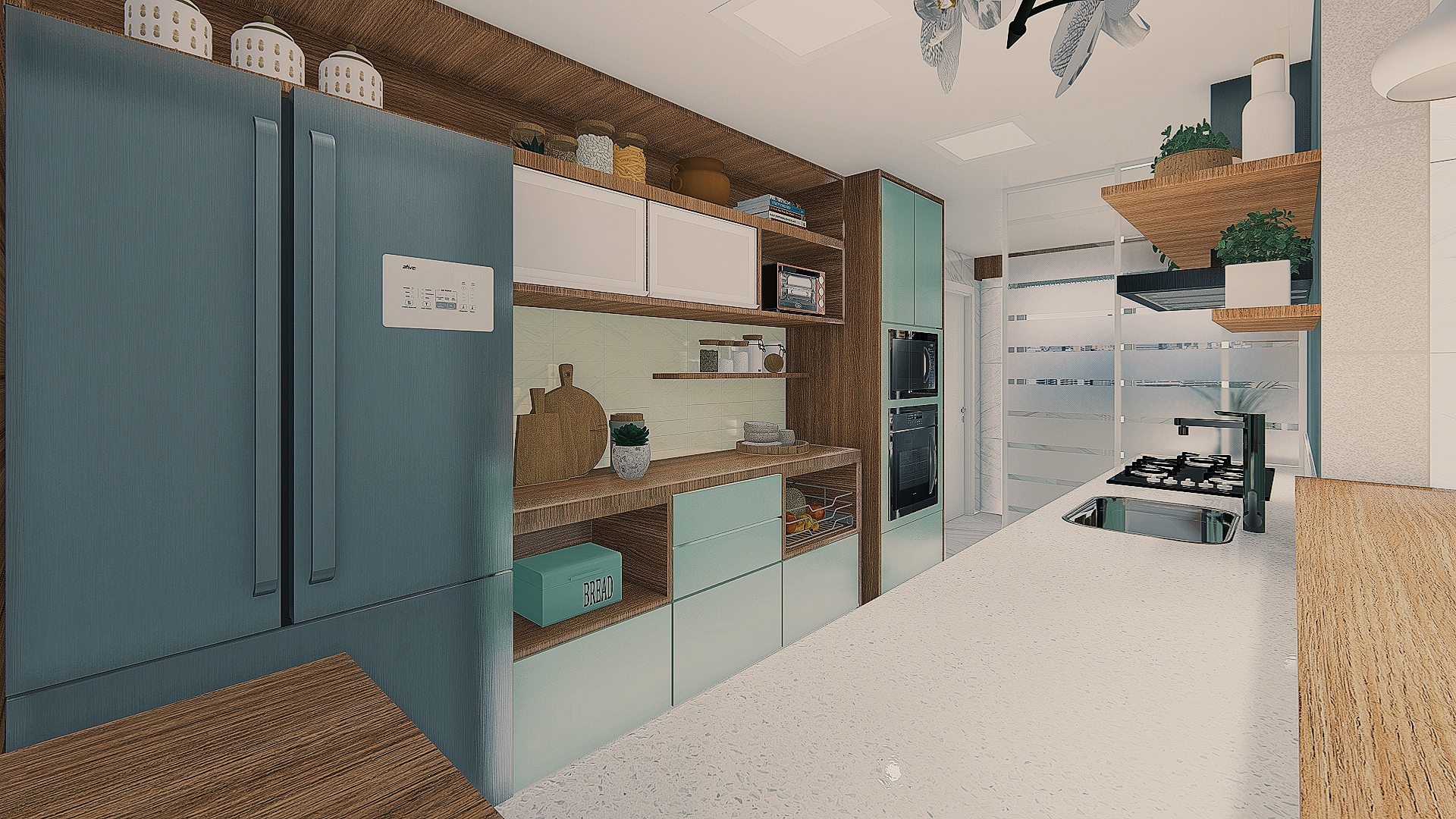 Cozinha e Lavanderia - Marcia-4