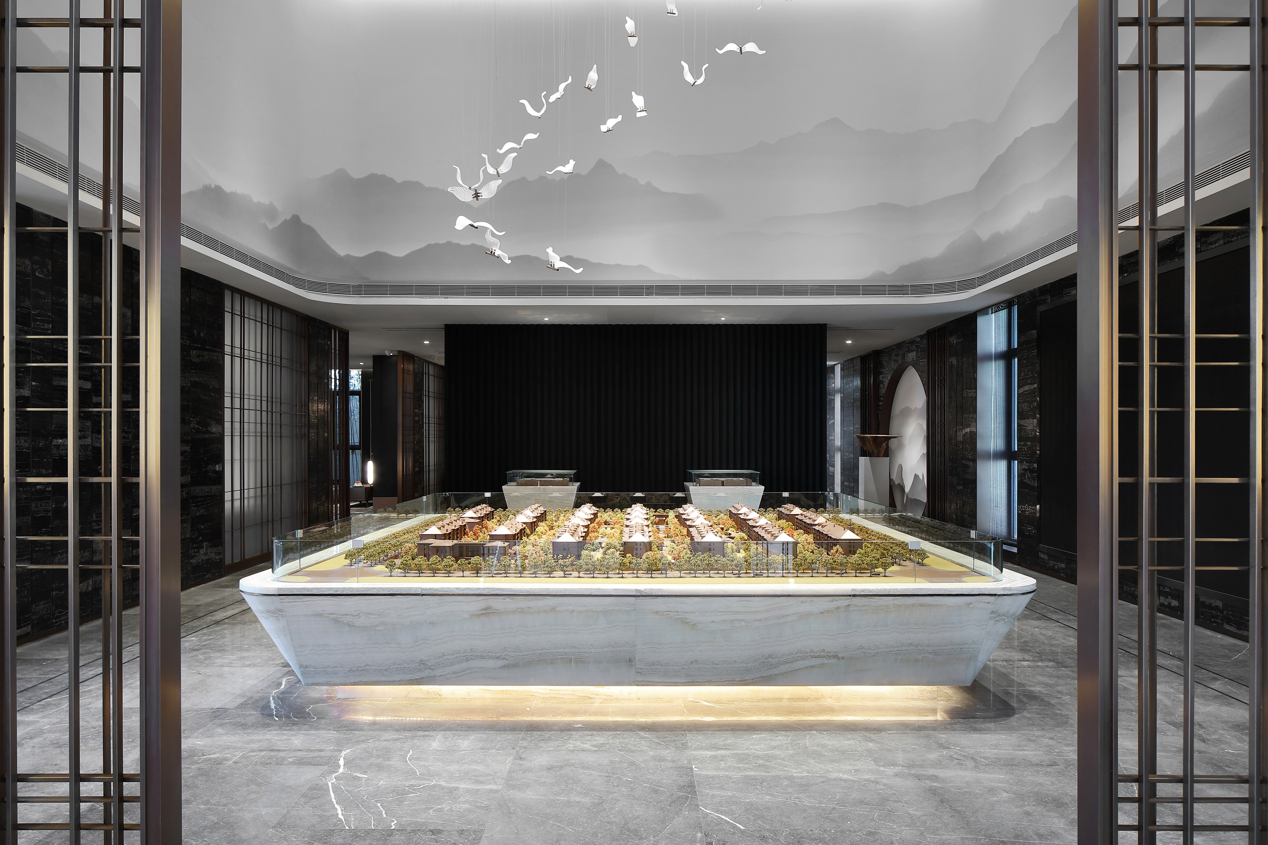 温润如玉，郑州宝龙珑玺售楼处设计-18