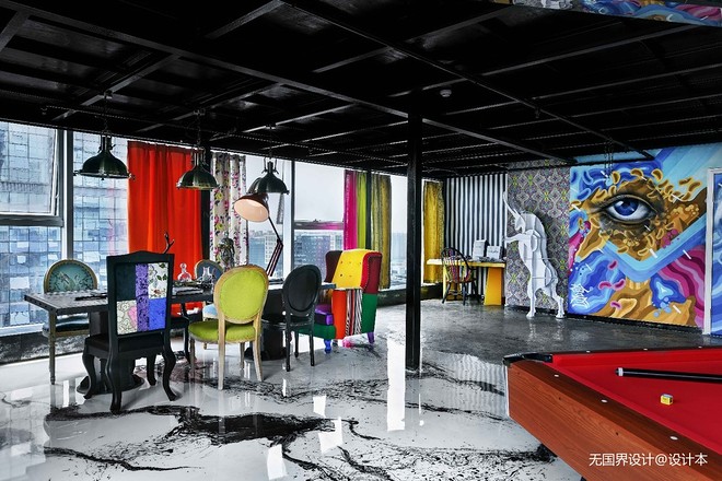 无国界设计办公室242平米办公空间装修案例丨暂未提及-12