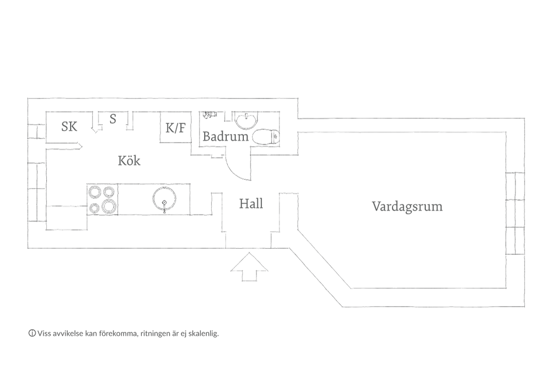 瑞典住宅单身公寓的质朴氛围与优雅装饰-24