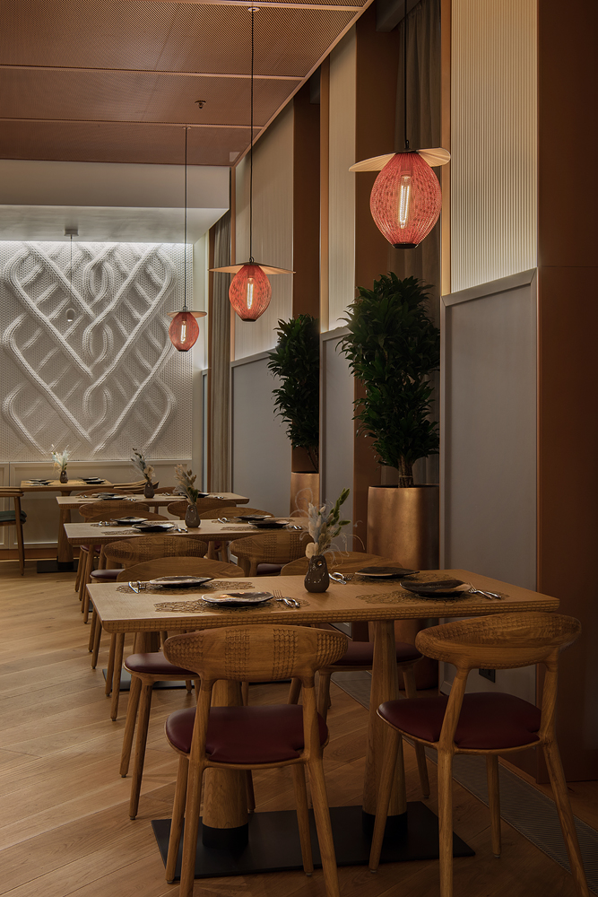 莫斯科 Mövenpick 酒店内的瑞士俄罗斯风格 Shagal 餐厅丨俄罗斯莫斯科丨Archpoint 设计局-20