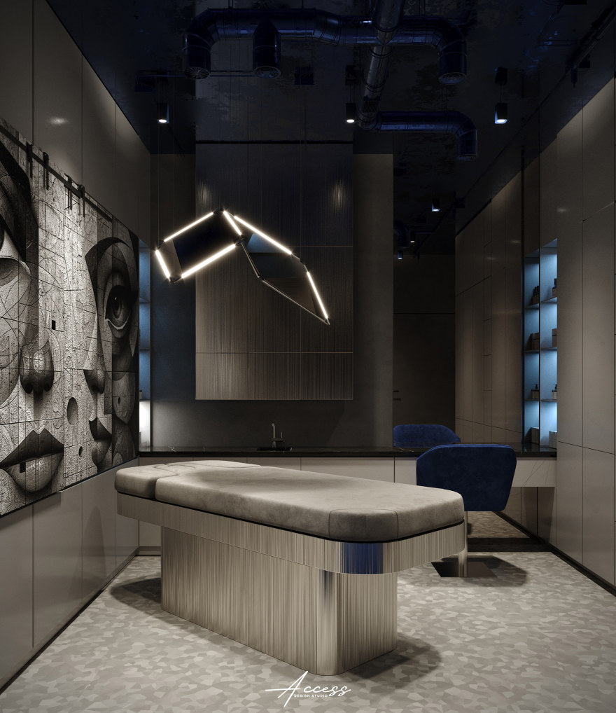 Nawras al Mullahi美容沙龙设计丨Access Design-35