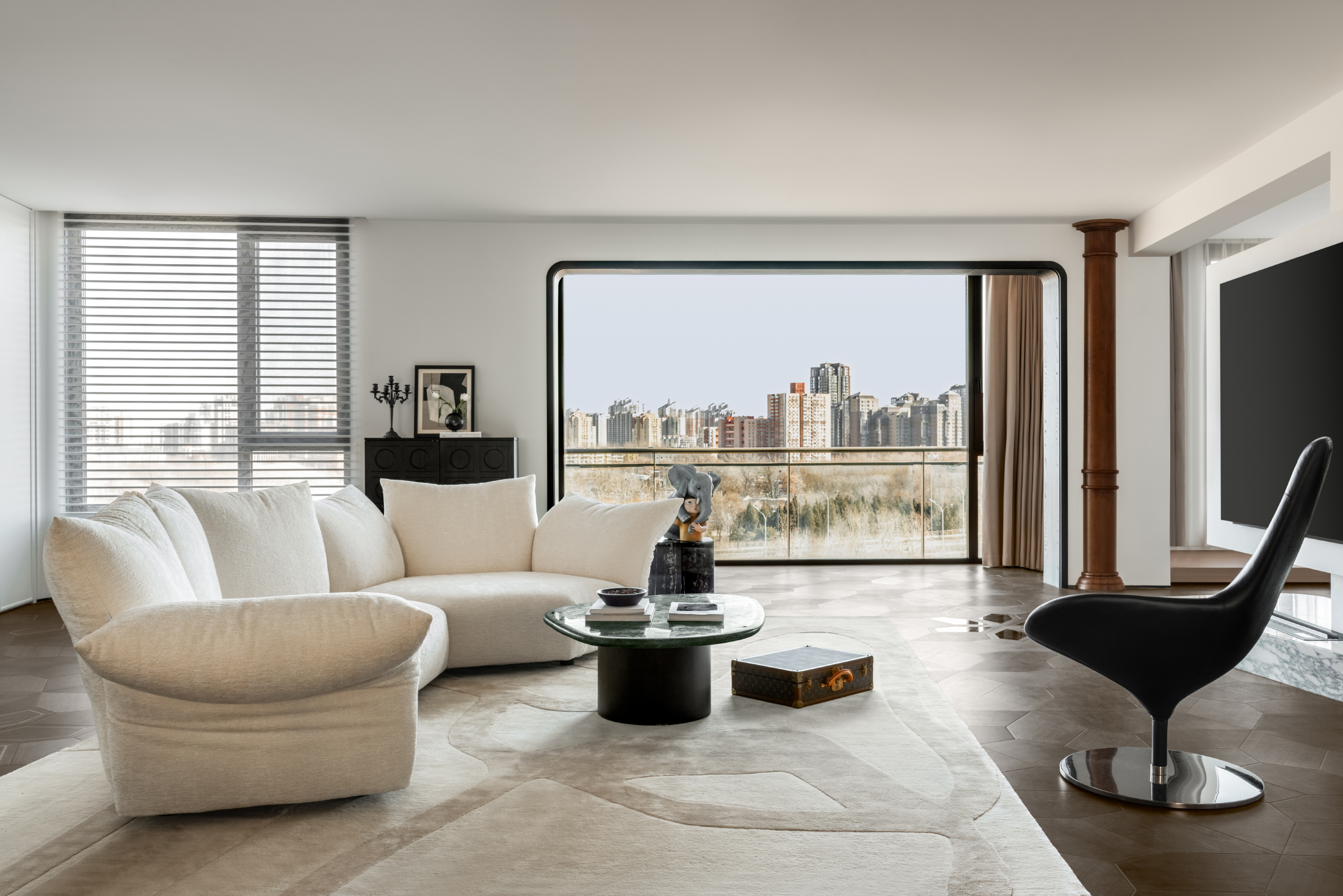 高知复古美宅丨中国北京丨未明确提及整体设计方,主创孙佳靓,主案曹庆等-12