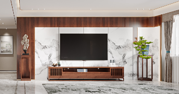 现代新中式风格设计丨周笙笙建筑装饰设计-27