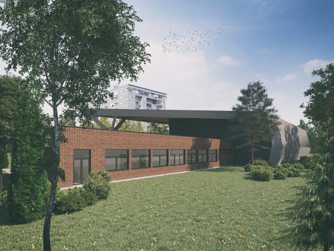 诺维萨德“拉扎·科斯蒂奇”中学体育馆建设项目-30