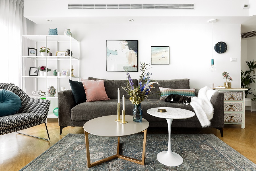 十六平家居 · 住宅室内设计丨以色列丨植物玫瑰（נטע שושן 音译）-10