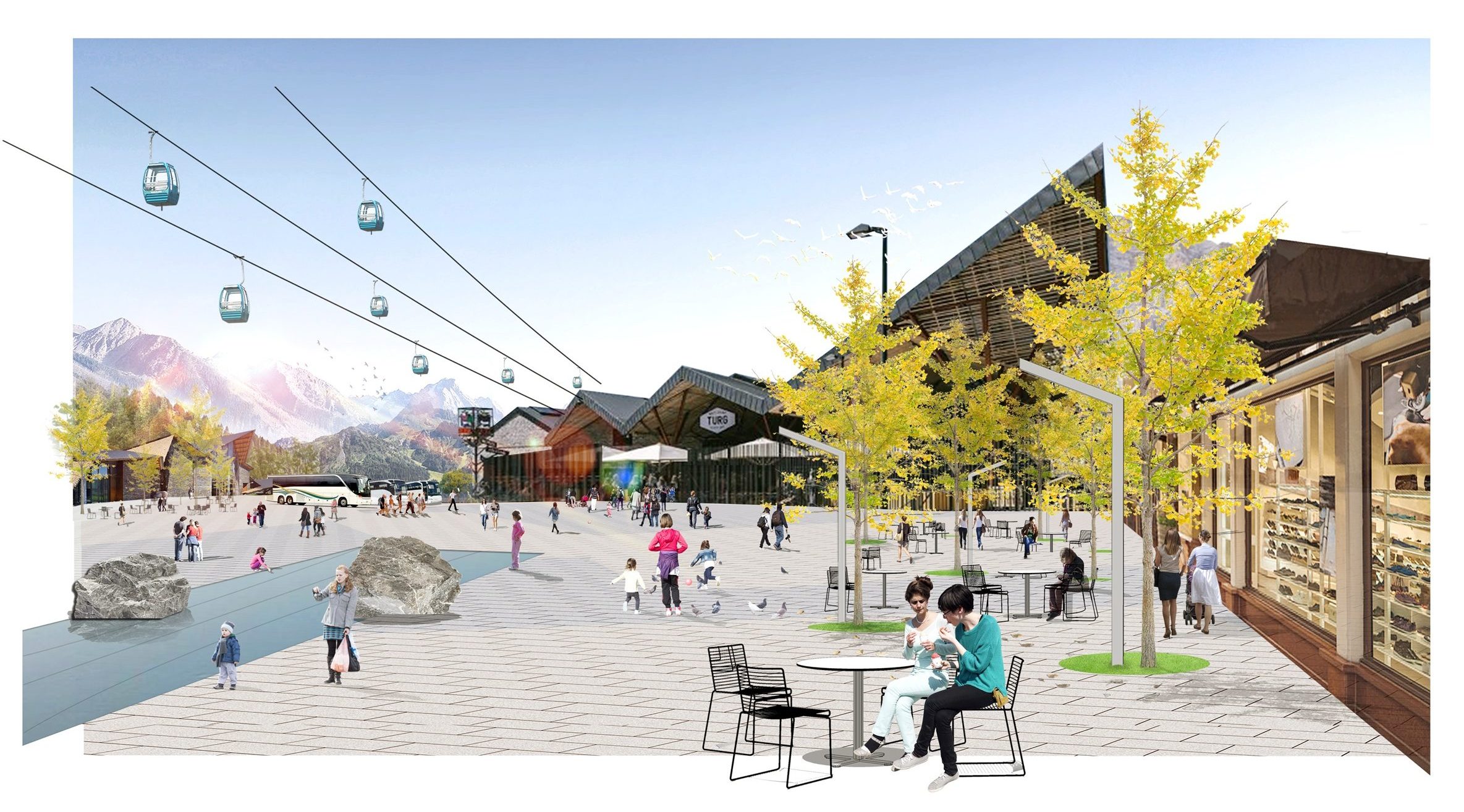 承德四季度假国际滑雪小镇景观总规划设计丨中国河北-64