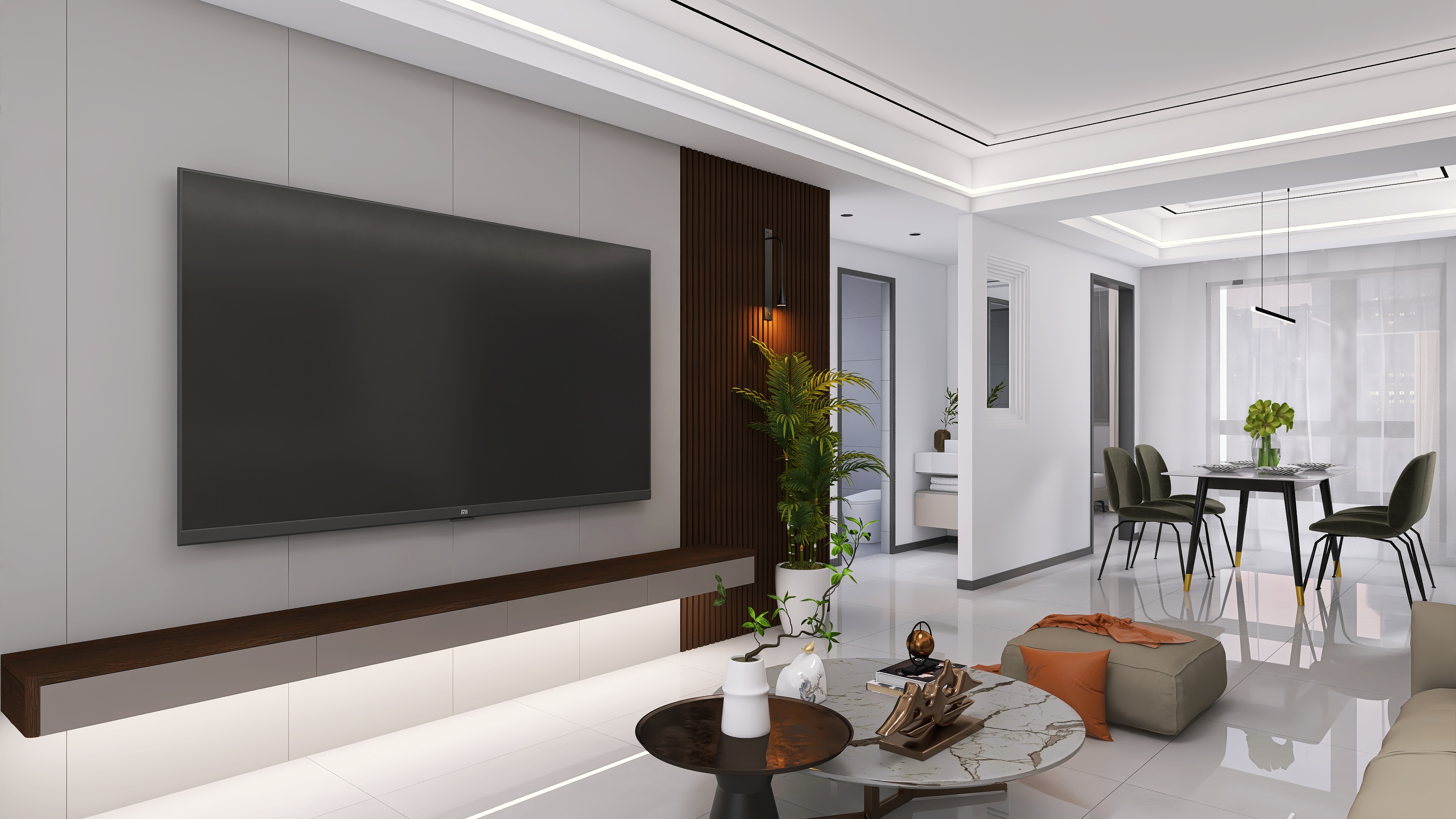 客餐厅局部效果展示-3